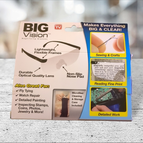 Big vision as seen on TV magnifying glasses. Price is firm. - Picture 13 of 13